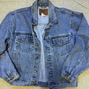 ROUTE 66: Vintage Oversized Denim Jacket